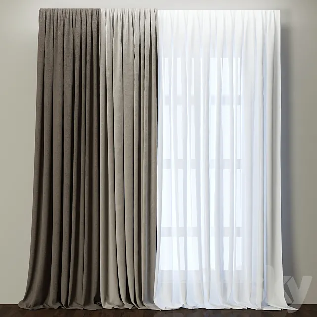 Curtain_16 3ds Max