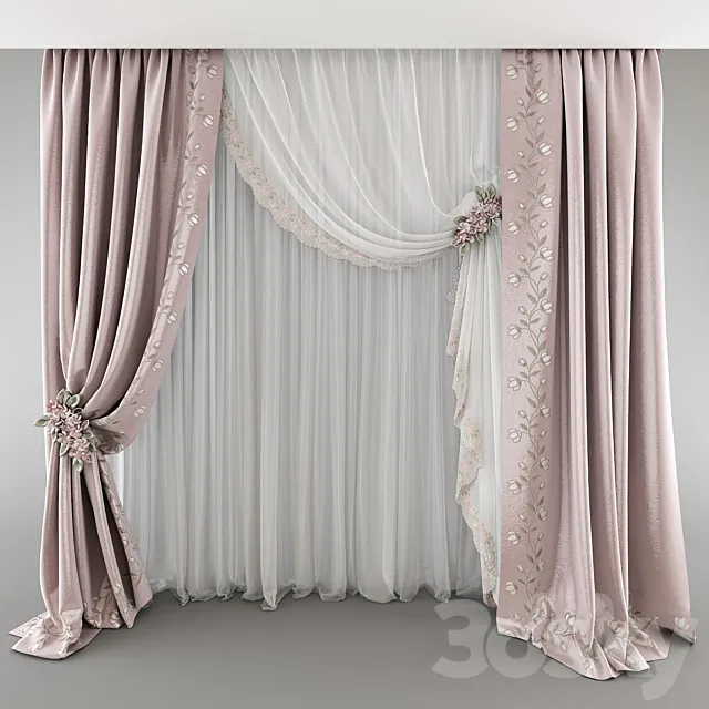 Curtain_20 3ds Max