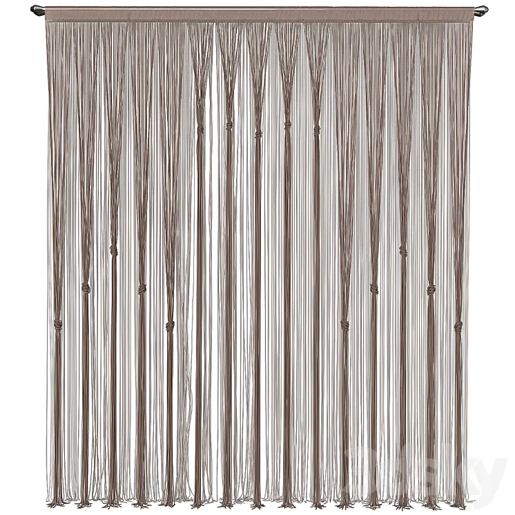 Curtain_73 3DS Max Model