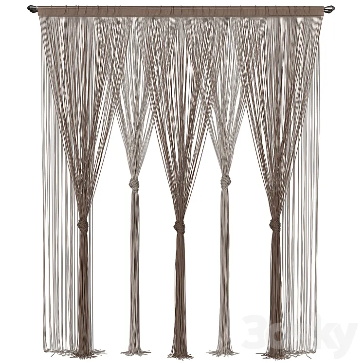 Curtain_76 3DS Max Model