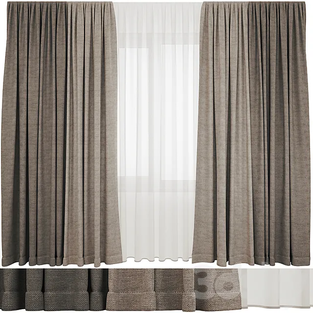 Curtain_model_6 3ds Max