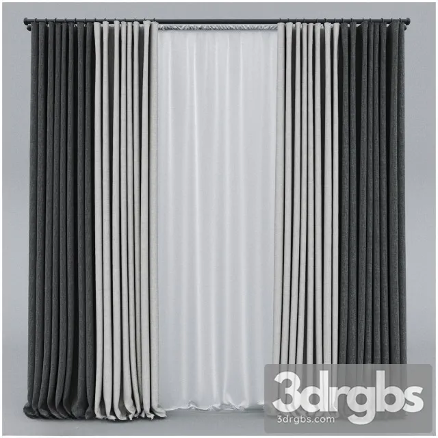 Curtains 01 3dsmax Download