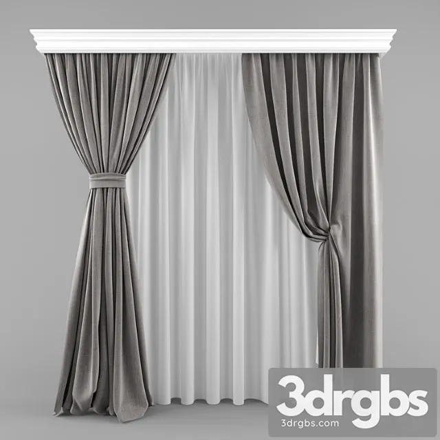 Curtains 01 7 3dsmax Download