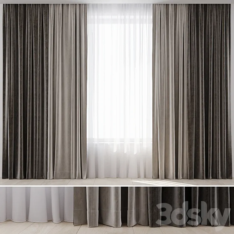 Curtains 07 3DS Max