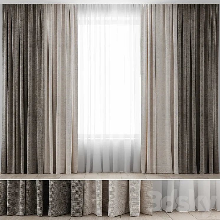 Curtains 13 3DS Max
