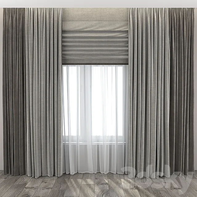 Curtains 13 3DSMax File