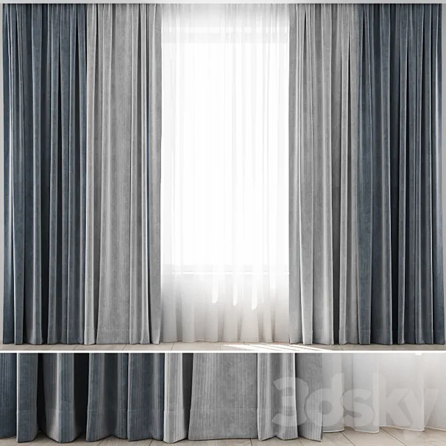 Curtains 18 3DS Max Model