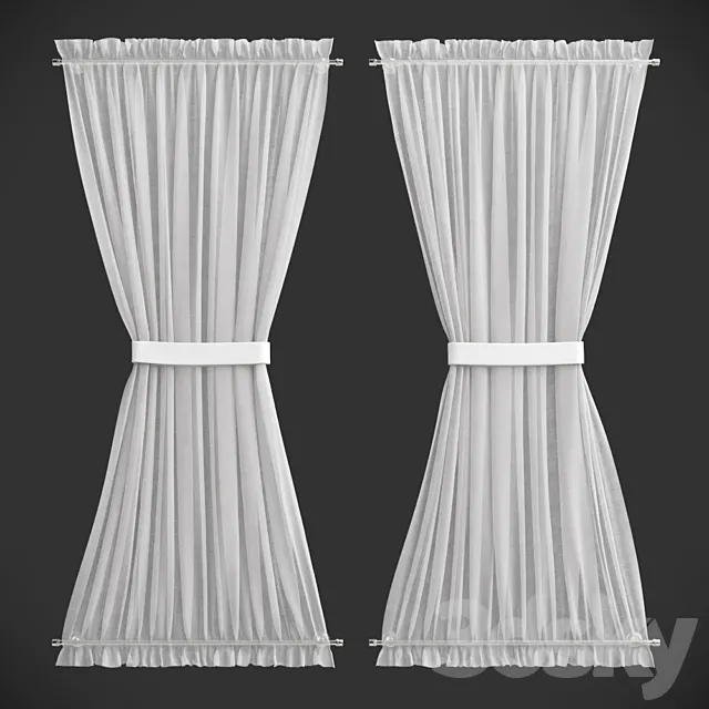 Curtains 19 3ds Max