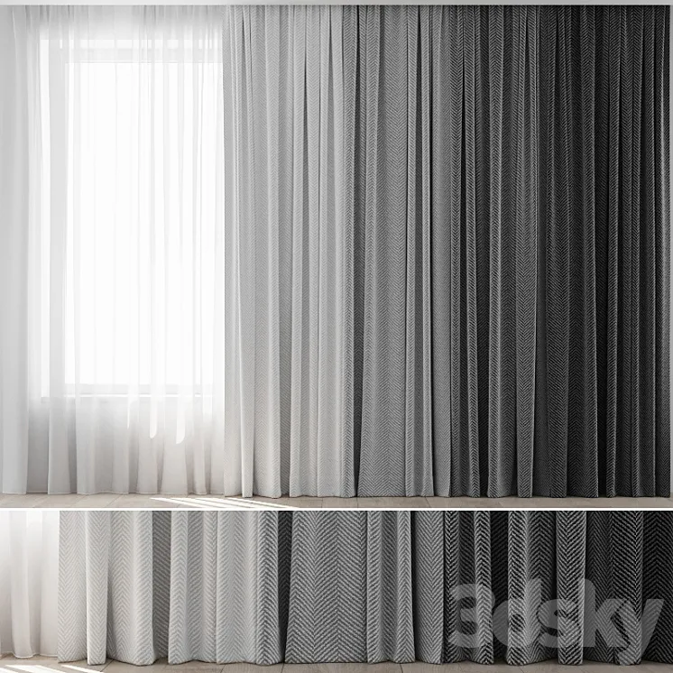 Curtains 20 3DS Max