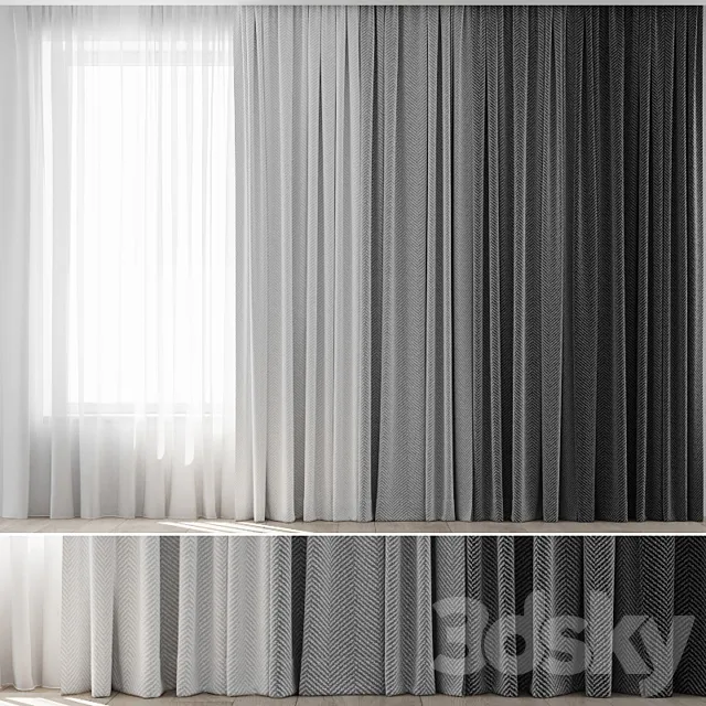 Curtains 20 3DSMax File