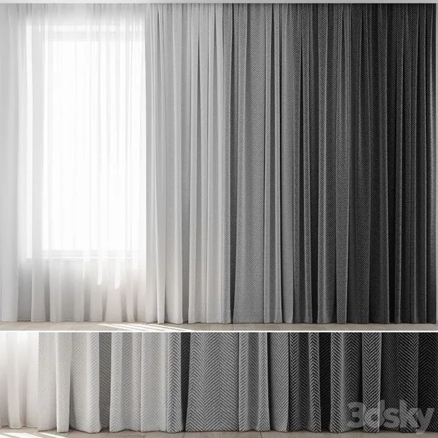 Curtains 20 3dsMax Model