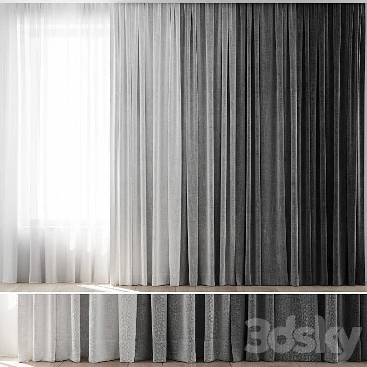 Curtains 24 3DS Max
