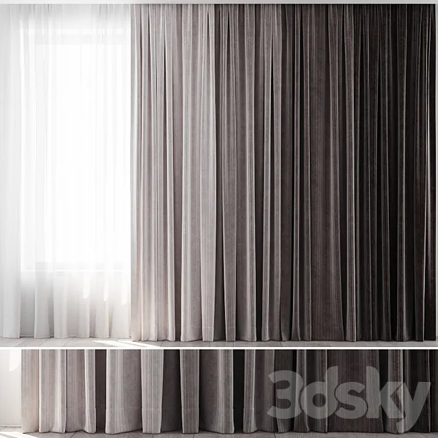 Curtains 26 3ds Max