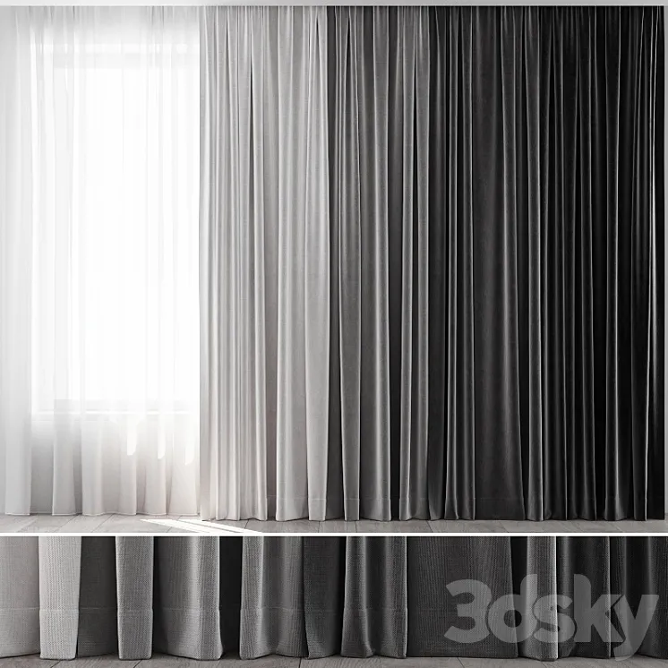 Curtains 27 3DS Max