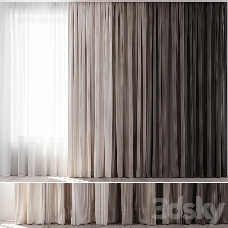 Curtains 28 3DS Max