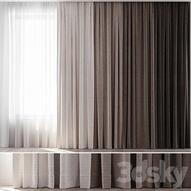 Curtains 31 3DSMax File