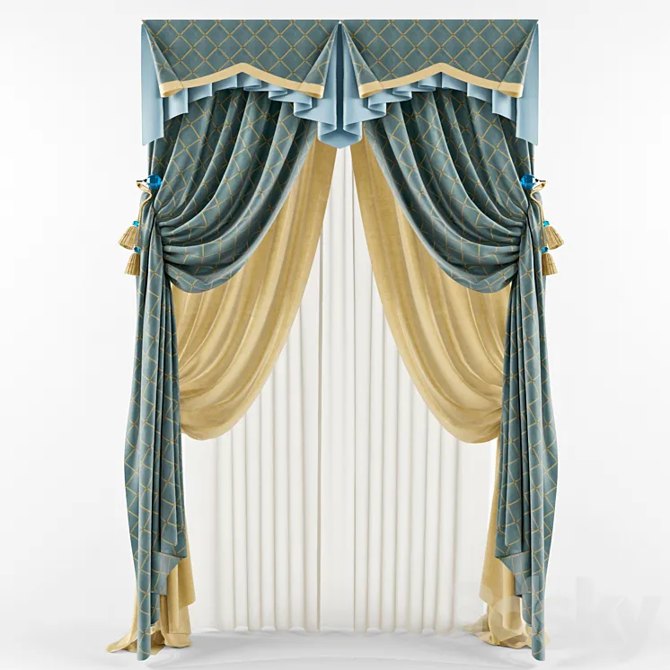 Curtains 35 3DS Max