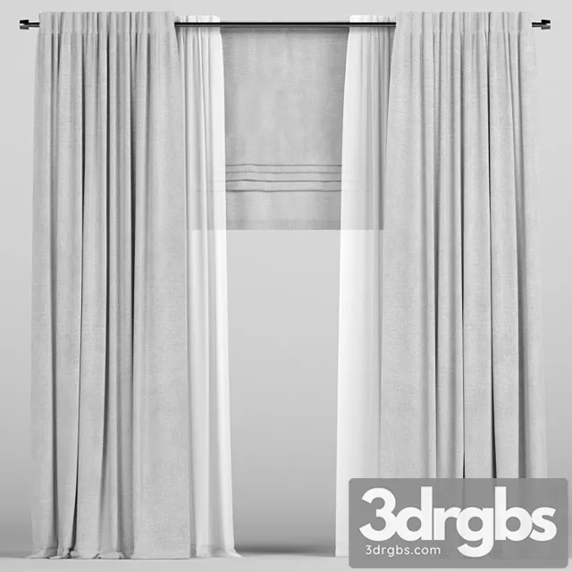 Curtains. 3dsmax Download