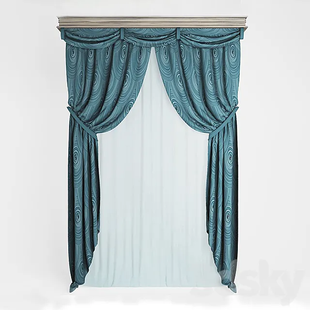 Curtains 3ds Max