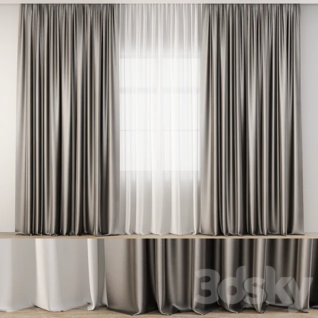 Curtains 3DS Max Model