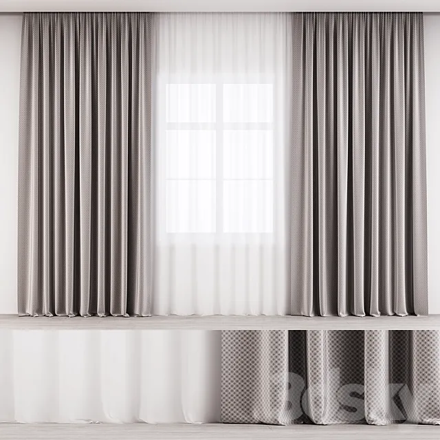 Curtains 3DSMax File