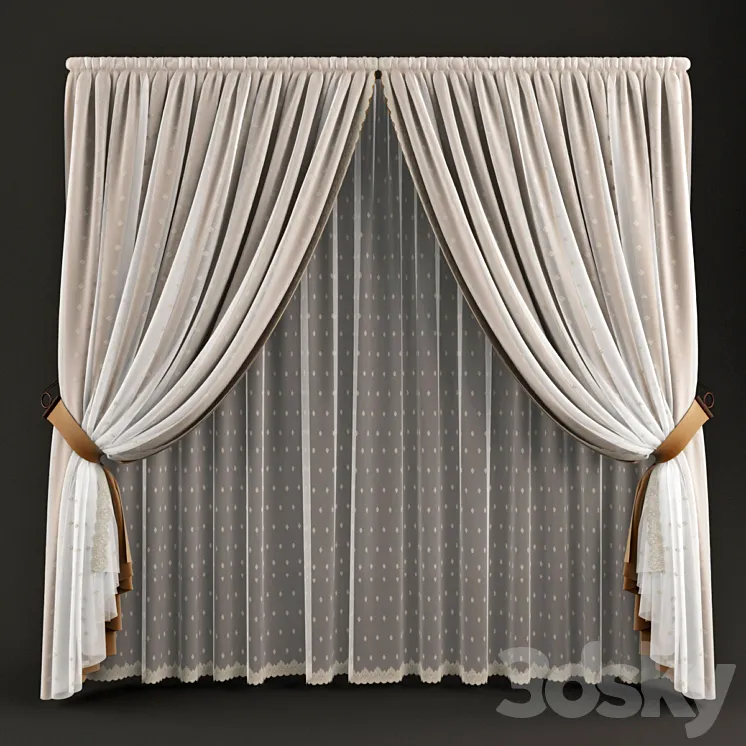 Curtains 42 3DS Max