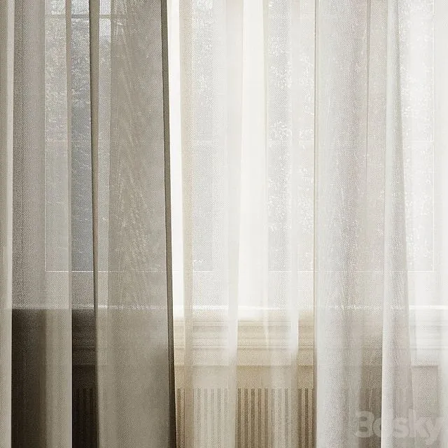 CURTAINS 548C 3dsMax Model