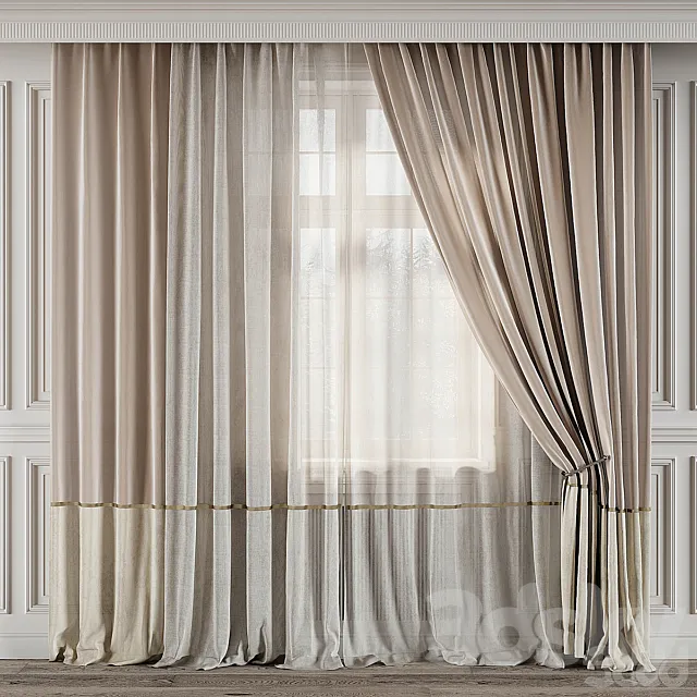 CURTAINS 557C 3ds Max