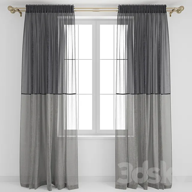 Curtains 6 3ds Max