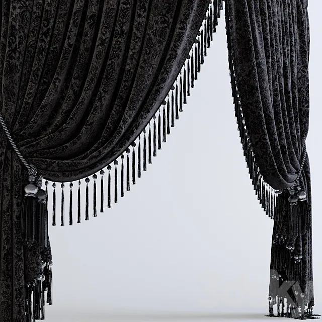 Curtains Classic 3ds Max