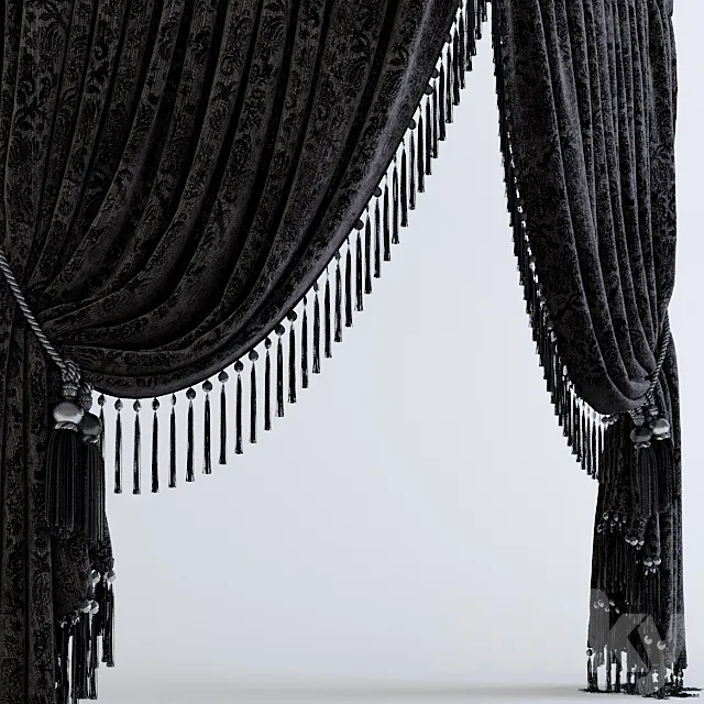 Curtains Classic 3DSMax File