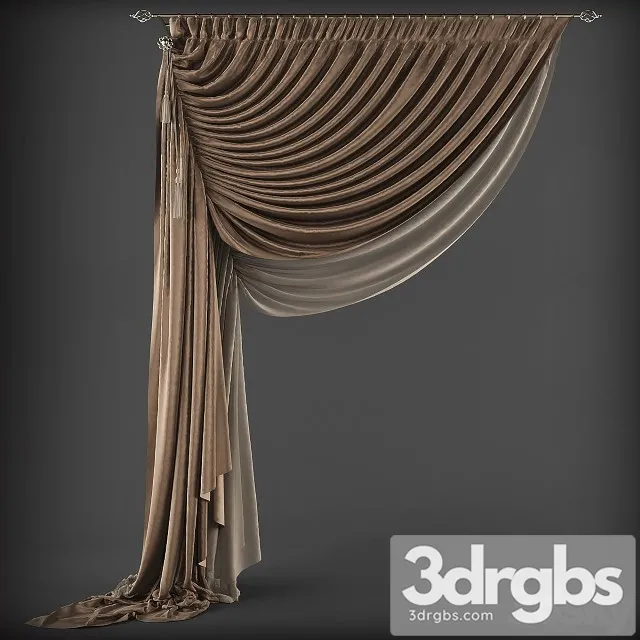 Curtains Classic Style 3dsmax Download
