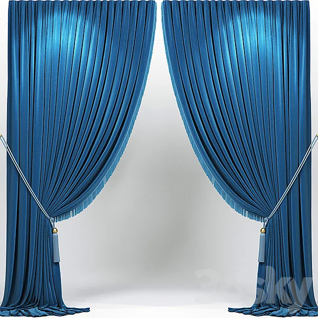 Curtains. Curtain 3DSMax File