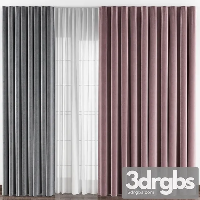 Curtains № 016 3dsmax Download