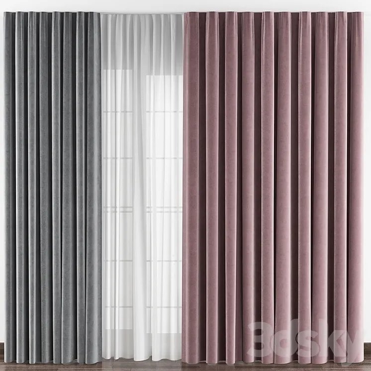 Curtains № 016 3DS Max
