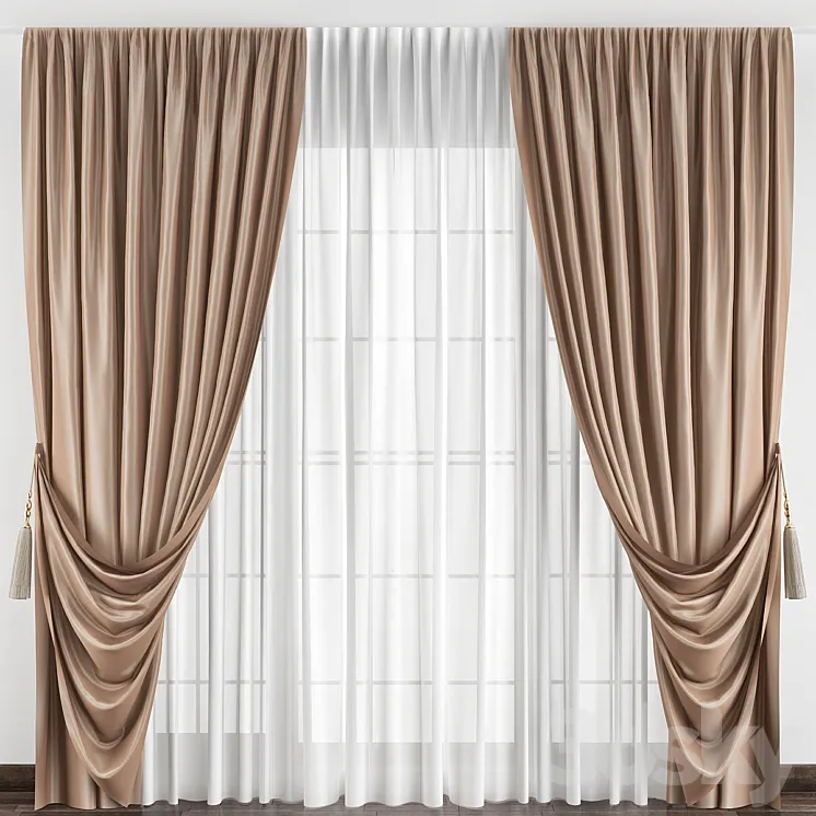 Curtains № 031 3DS Max