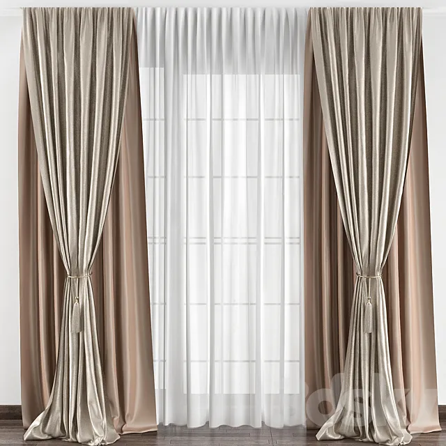 Curtains № 033 3ds Max