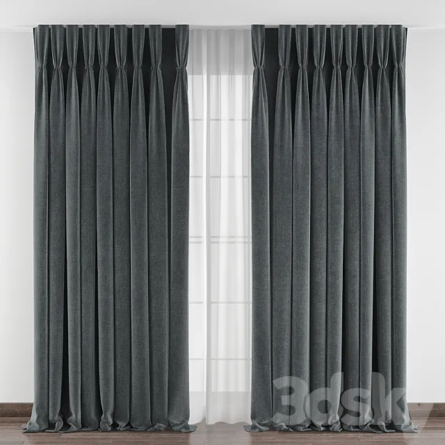 Curtains № 051 3DS Max Model