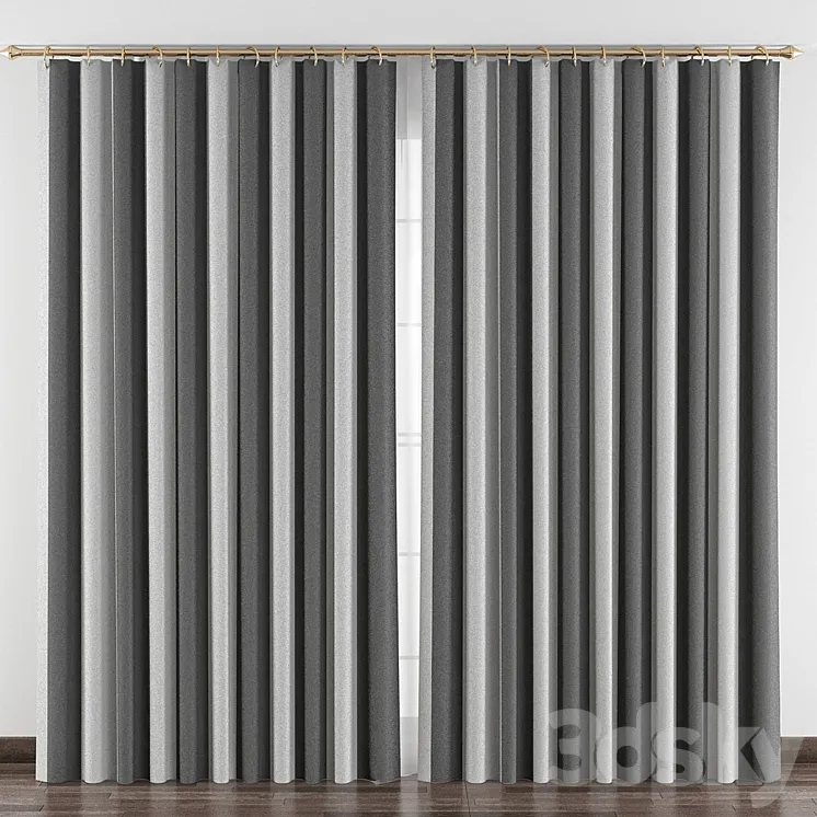 Curtains № 070 3DS Max