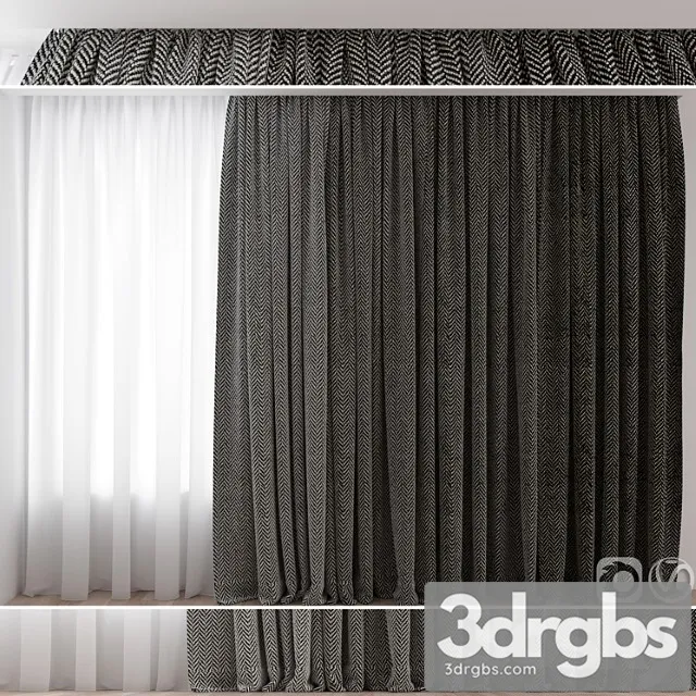 Curtains №3 3dsmax Download