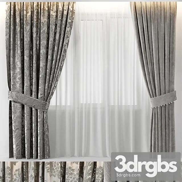 Curtains glam 3dsmax Download