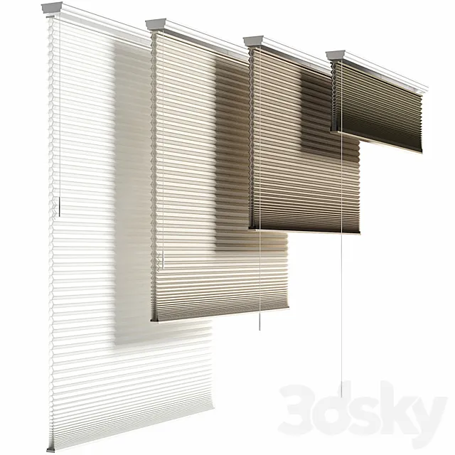 CURTAINS HUNTER DOUGLAS Duolite 3DS Max Model