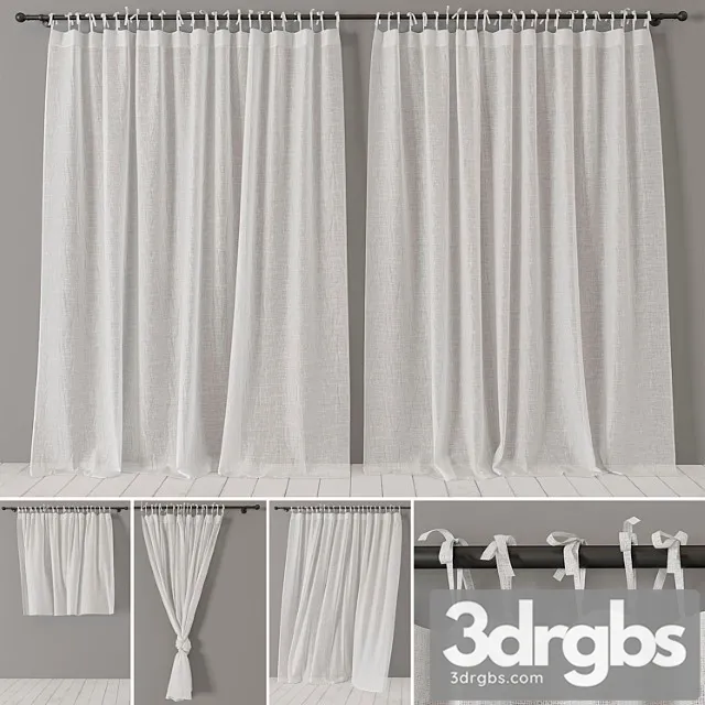 Curtains magic linen 3dsmax Download