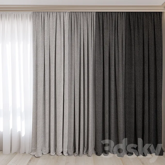 Curtains No. 10 3DS Max Model