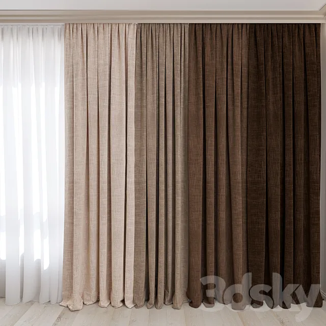 Curtains No. 14 3ds Max