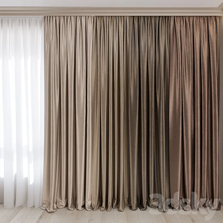 Curtains No. 15 3DS Max