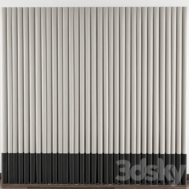 Curtains number 103 3ds Max