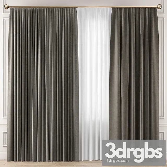 Curtains premium pro №33 3dsmax Download