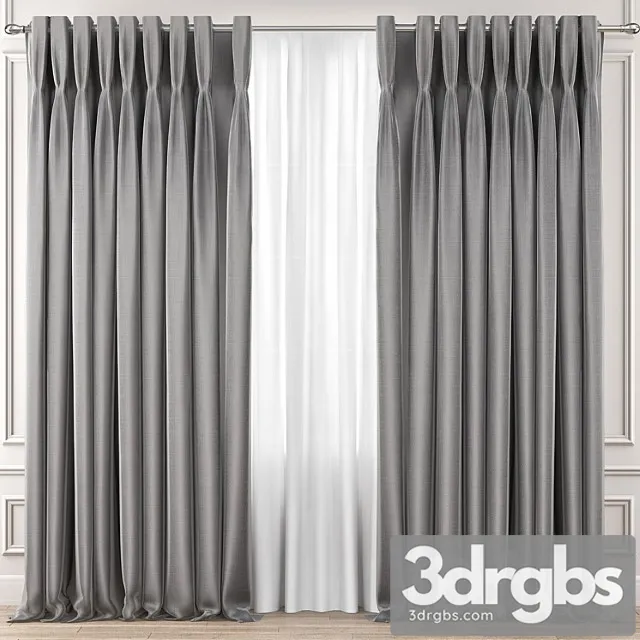 Curtains premium pro №45 3dsmax Download