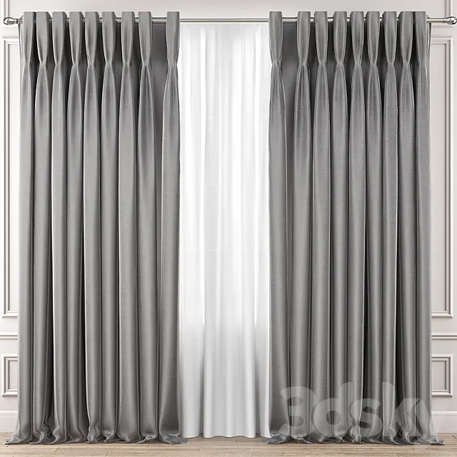 Curtains Premium PRO №45 3ds Max